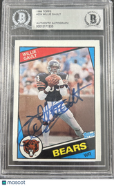 1984 Topps Willie Gault #224 Rookie BGS 0
