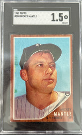 1962 Topps Mickey Mantle