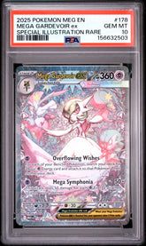 2025 Pokemon Mega Evolution Mega Gardevoir Ex Special Illustration Rare PSA 10