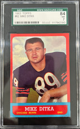 1963 Topps Mike Ditka #62 SGC 7