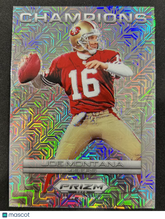 1981 2024 Panini Prizm Joe Montana #10 Champions 28/30