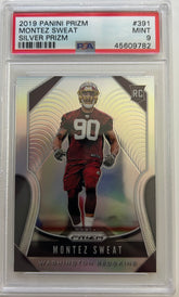 2019 Panini Prizm Montez Sweat Silver Prizm