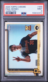 2025 Topps Chrome Paul Skenes Variation PSA 9 #300
