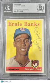 1958 Topps Ernie Banks #310 BVG 0
