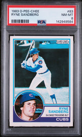 1983 O-Pee-Chee Ryne Sandberg PSA 8 #83