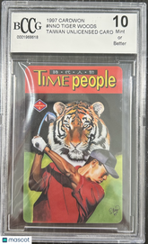 1997 Cardwon Tiger Woods BCCG 10