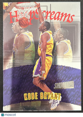 1997 Topps Stadium Club Hoop Screams Kobe Bryant #HS9