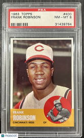 1963 Topps Frank Robinson #400 PSA 8