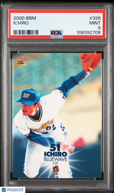 2000 BBM Ichiro #326 PSA 9