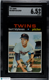 1971 Topps Bert Blyleven #26 SGC 6.5