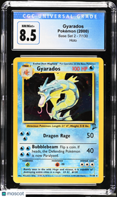2000 Pokemon Gyarados #7/130 CGC 8.5