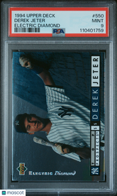 1994 Upper Deck Derek Jeter #550 Electric Diamond PSA 9