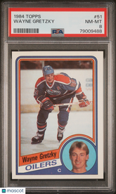 1984 Topps Wayne Gretzky #51 PSA 8