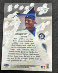 1999 Fleer Brilliants Shining Stars Ken Griffey Jr. #1 of 15 SS