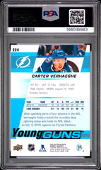 2019 Upper Deck Carter Verhaeghe PSA 10 #224
