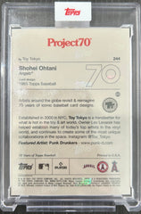 2021 Topps Project70 Shohei Ohtani #244