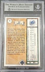 1989 Upper Deck Ken Griffey Jr. #1 BGS 8.5