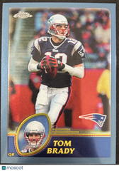 2003 Topps Chrome Tom Brady #124