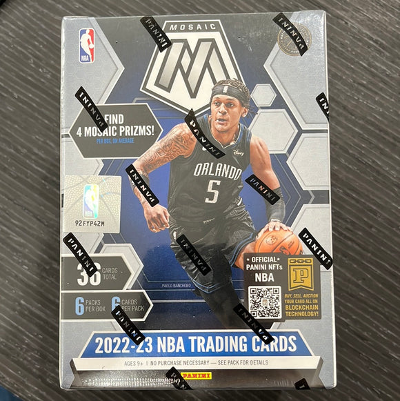 2022-23 Mosaic Basketball Blaster Box - 36 Cards Inside