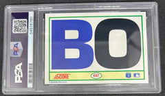 1990 Score Bo Jackson #697 PSA 9