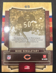 2009 Panini Playoff Contenders Legendary Contenders Mike Singletary #65 Autograph