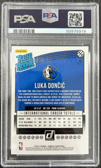 2018 Panini Donruss Luka Doncic #177 PSA 10