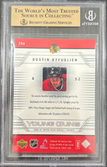 2006 Upper Deck Dustin Byfuglien #206 BGS 9.5