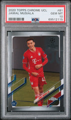 2020 Topps Chrome Uefa Champions League Jamal Musiala