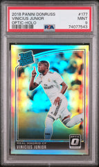 2018 Panini Donruss Vinicius Junior Optic-Holo