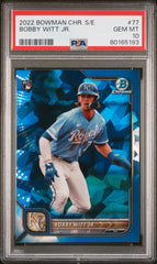 2022 Bowman Chrome Sapphire Edition Bobby Witt Jr.
