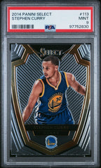 2014 Panini Select Stephen Curry PSA 9
