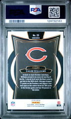 2024 Select Caleb Williams Black & Red Shock PSA 10