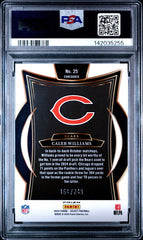 2024 Panini Select Caleb Williams Blue Prizm