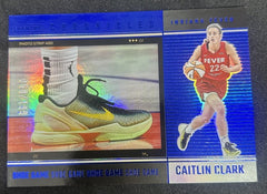 2025 Panini Caitlin Clark Chronicles - Shoe Game #72 Blue /199