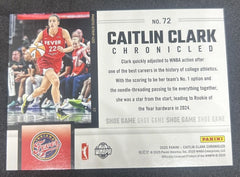 2025 Panini Caitlin Clark Chronicles - Shoe Game #72 Blue /199