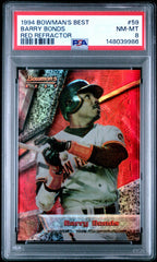 1994 Bowman's Best Barry Bonds Red Refractor