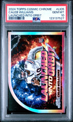 2024 Topps Cosmic Chrome Launched Into Orbit Caleb Williams