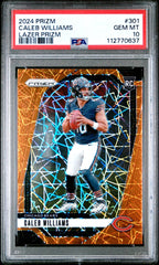 2024 Panini Prizm Caleb Williams Lazer Prizm