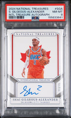 2024 Panini National Treasures International Treasure Autographs S. Gilgeous-Alexander