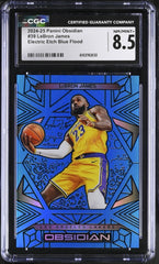 2024-25 Panini Obsidian #39 LeBron James CGC 8.5