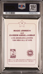 1984 Star Arena Los Angeles Lakers Johnson/Abdul-Jabbar
