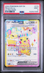 2024 Pokemon Ssp En-Surging Sparks Pikachu Ex Ultra Rare