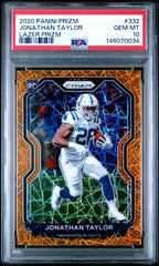 2020 Panini Prizm Jonathan Taylor Lazer Prizm