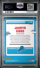 2023 Panini Donruss Optic Jahmyr Gibbs Purple Shock