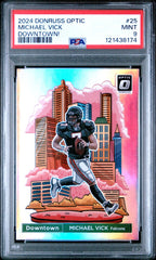 2024 Panini Donruss Optic Downtown! Michael Vick