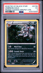 2016 Pokemon Xy Black Star Promo Umbreon-Holo Promo-Cosmos-Brkpnt.3 Pk.