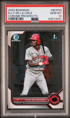 2022 Bowman Chrome Prospects Elly De La Cruz Chrome Prospects