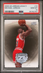 2009 Upper Deck Jordan Legacy Michael Jordan PSA 10 #12