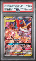 2019 Pokemon Sm Black Star Promo Fa/Chrzrd. & Brxn. Gx Prm-Tag Team Gen.prm.col.