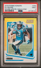 2018 Panini Honors Score Update Rookies Dj Moore Score Upd.rk-Gold Zone